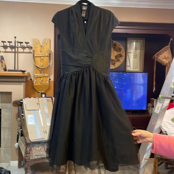 Lilith Dresses & Skirts - Lilith Black triple tulle princess length sleeveless dress.